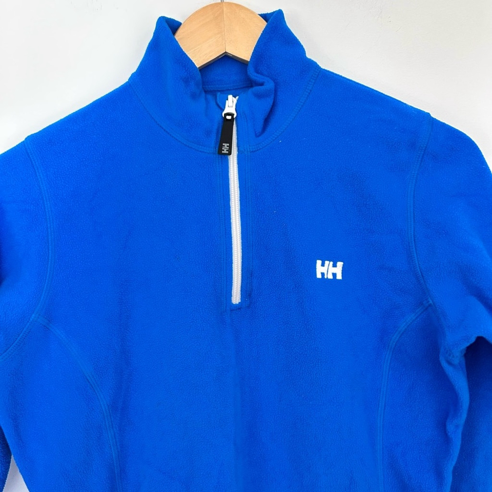 Helly Hansen Blue Quarter-Zip Pullover Daybreaker… - image 3